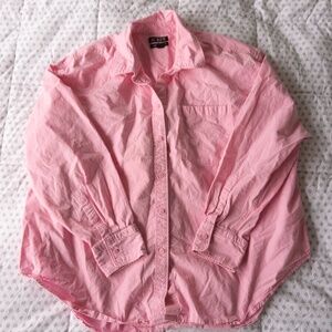 J.Crew Étienne Oversized Shirt in Lightweight Oxford: Size Large (L)